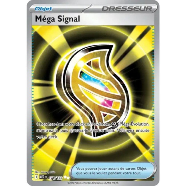 Carte Pokémon Méga Signal 171/132 - ME1 Méga évolution