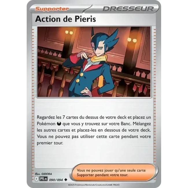 Carte Pokémon Action de Pieris 90/94 - ME02 Flammes Fantasmagoriques