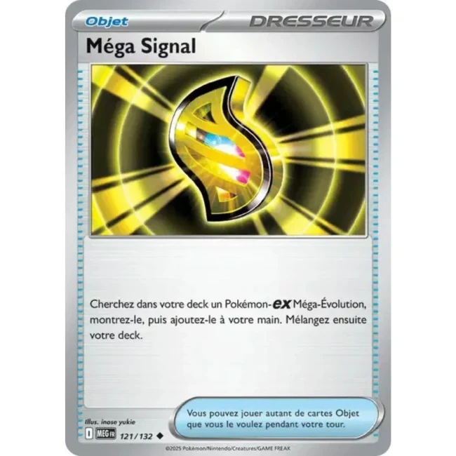 Carte Pokémon Méga Signal 121/132 - ME1 Méga évolution