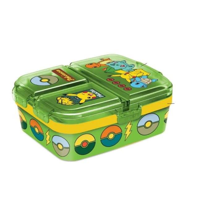 Pokémon – Boîte à Tartines Multi-Compartiment Pikachu