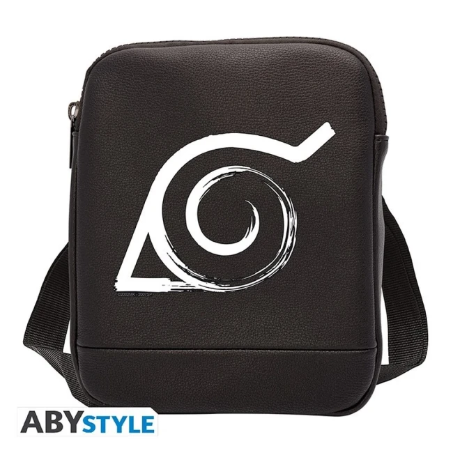 NARUTO SHIPPUDEN - Sac Besace "Konoha" - Vinyle Petit Format