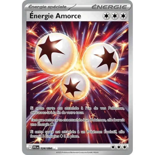 Carte Pokémon Énergie Amorce 124/94 - ME02 Flammes Fantasmagoriques