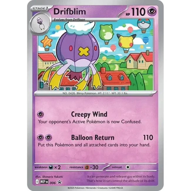 Carte Pokémon Grodrive 006 - Méga évolution PROMO