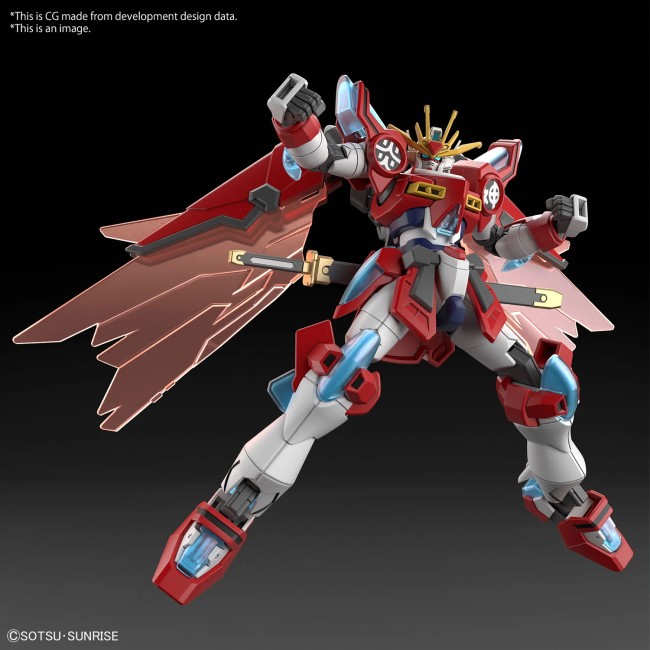 HG 1/144 Shin Burning Gundam - Model Kit Bandai