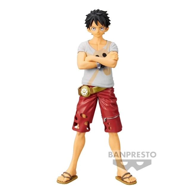 ONE PIECE - Luffy - Figurine DXF-The Grandline Men 16 cm