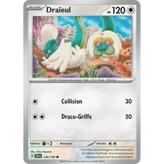 Carte Pokémon Draïeul 130/159 - EV9 Aventures Ensemble