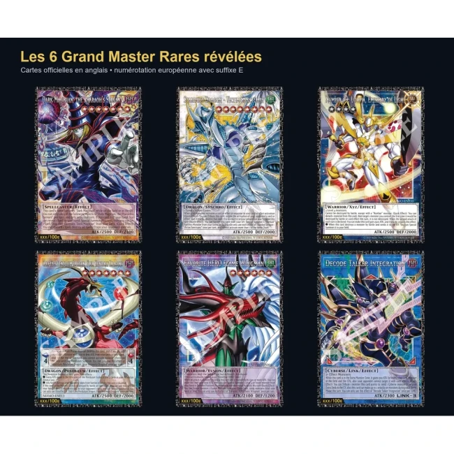 Six cartes Grand Master Rare révélées pour Yu-Gi-Oh! Magnificent Monsters