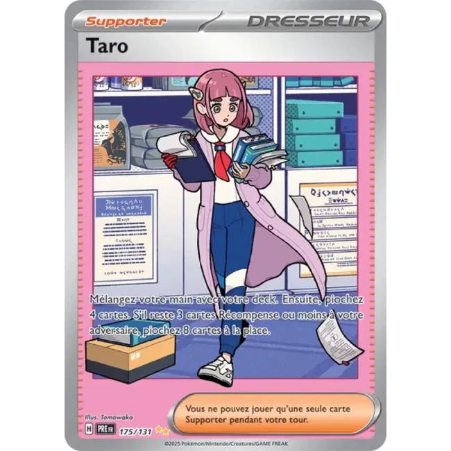 Carte Pokémon Taro 175/131 - EV8.5 Evolutions Prismatiques