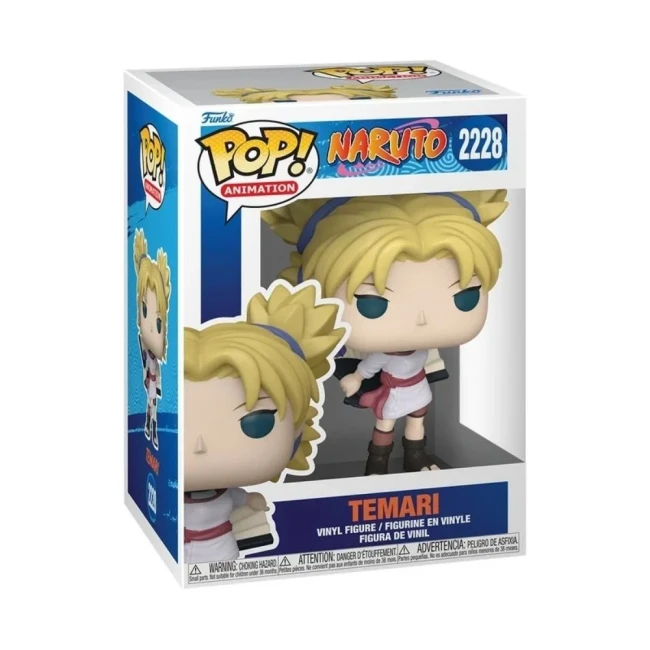 Boîte Funko POP Temari Naruto Funko POP Temari Naruto boîte