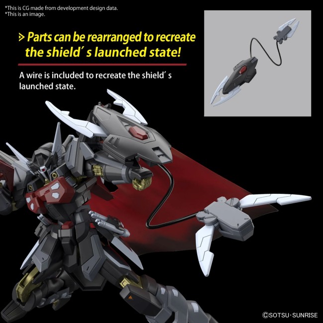 HG 1/144 Black Knight Squad Shi-ve.A - Model Kit Bandai HG 1/144 Black Knight Squad Shi-ve.A - Model Kit Bandai