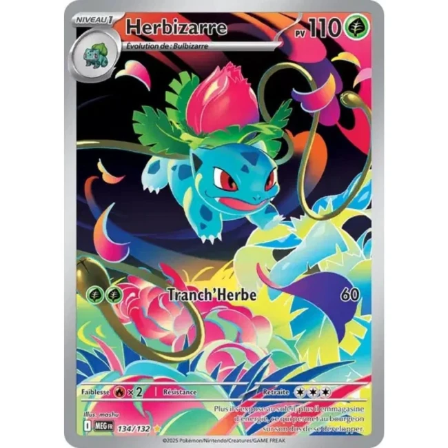 Carte Pokémon Herbizarre 134/132 - ME1 Méga évolution