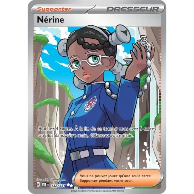 Carte Pokémon Nérine 132/131 - EV8.5 Evolutions Prismatiques