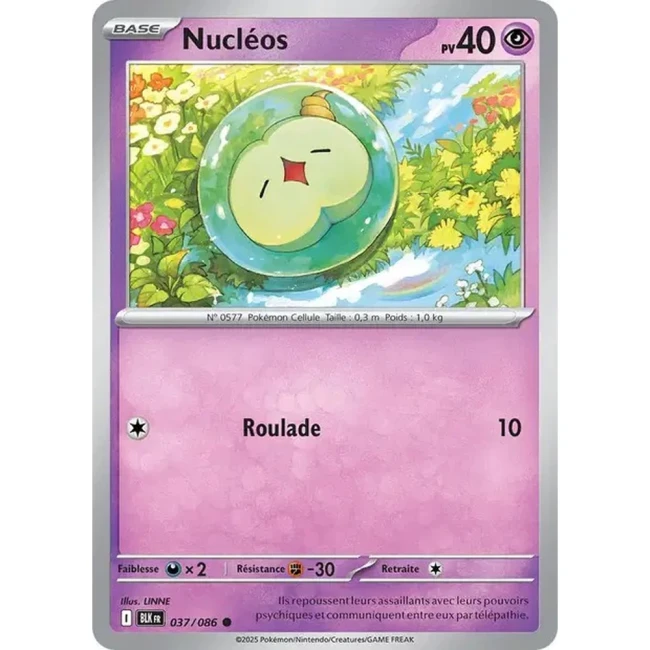 Carte Pokémon Nucléos 37/86 - EV10.5 Foudre Noire