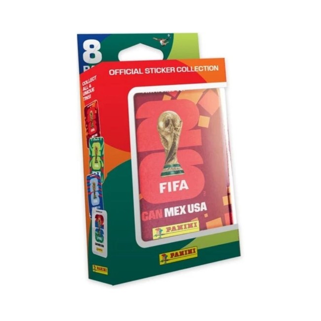 FIFA WORLD CUP 2026 - Panini Trading cards Pocket Tin (8 poch.)