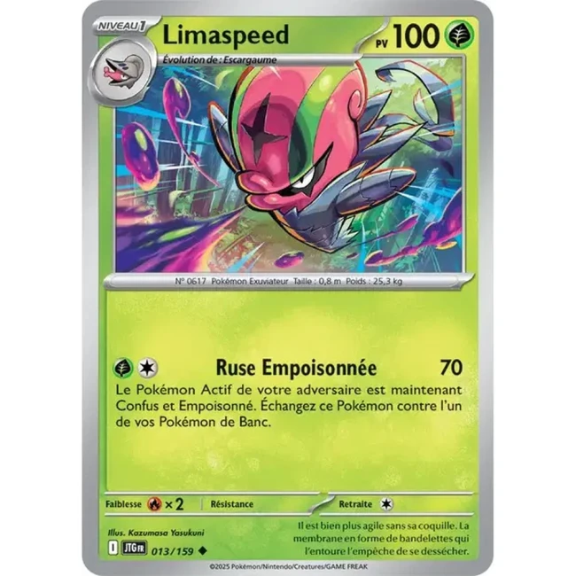 Carte Pokémon Limaspeed 13/159 - EV9 Aventures Ensemble
