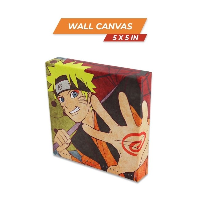 Toile murale Naruto 5x5 pouces