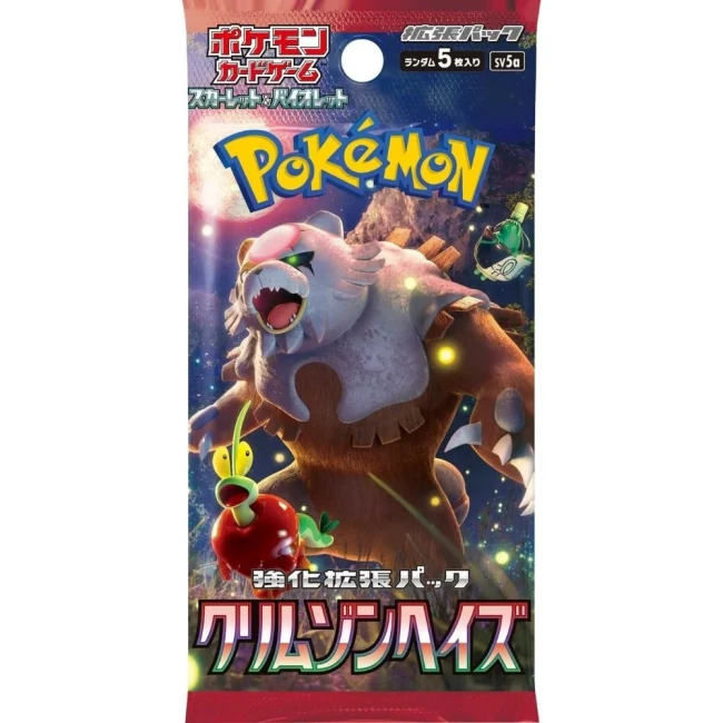 POKEMON Sv5A Crimson Haze - Booster JAPONAIS