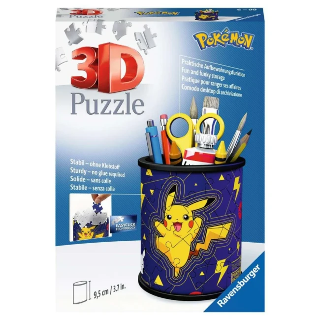 boîte du puzzle 3D Pokémon Pikachu Ravensburger