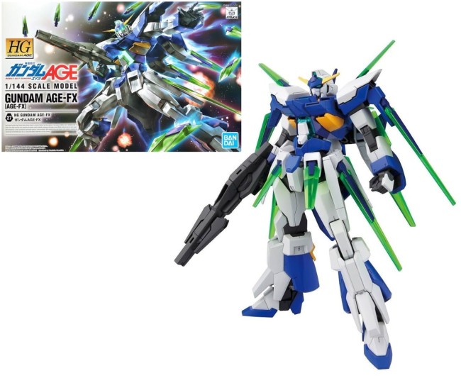 HG 1/144 Gundam AGE-FX - Model Kit Bandai HG 1/144 Gundam AGE-FX - maquette Gundam Bandai