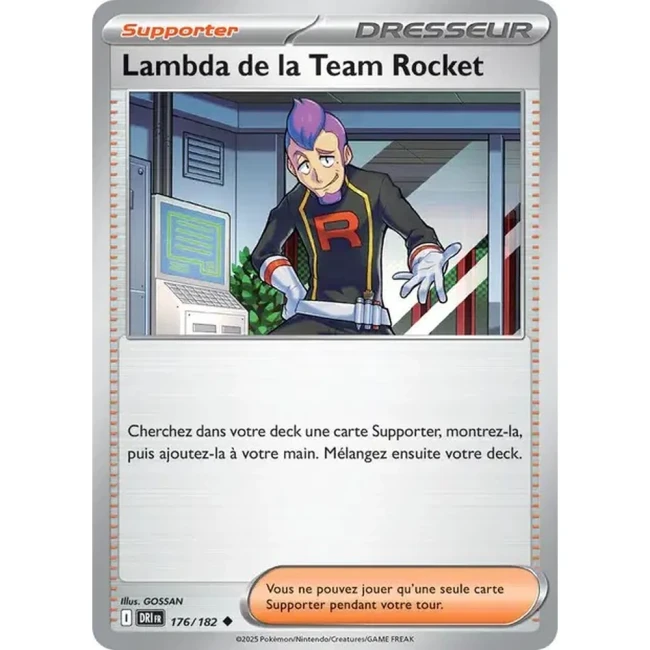 Carte Pokémon Lambda de la Team Rocket 176/182 - EV10 Rivalités Destinées