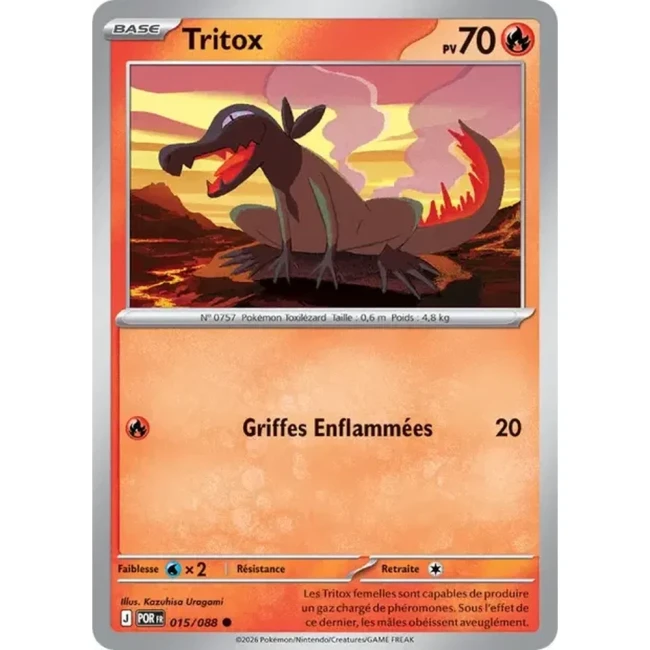 Carte Pokémon Tritox 015/088 - ME03 Equilibre Parfait