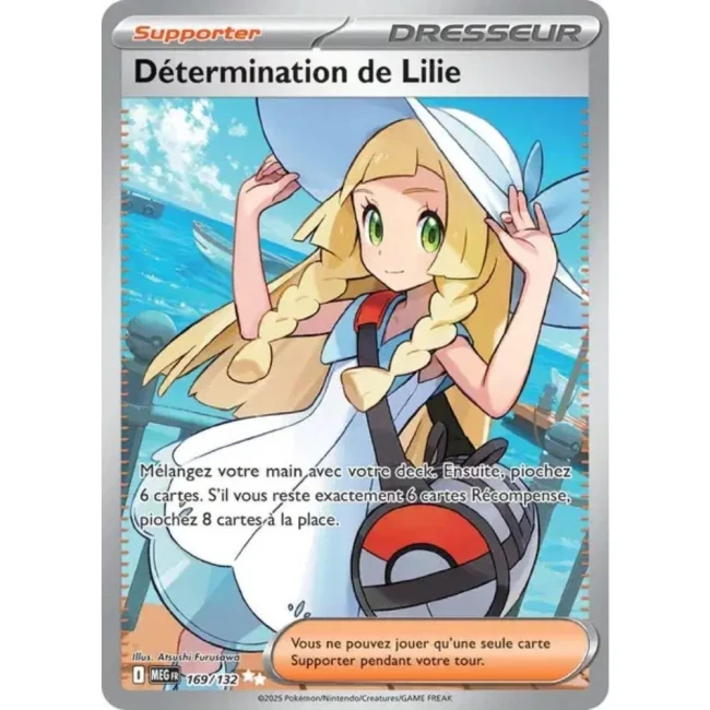 Carte Pokémon Détermination de Lilie 169/132 - ME1 Méga évolution