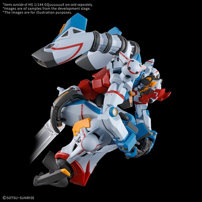 HG 1/144 GQuuuuuuX - Model Kit Bandai HG 1/144 GQuuuuuuX - Model Kit Bandai