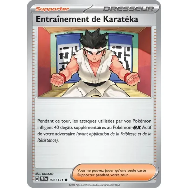 Carte Pokémon Entraînement de Karatéka 96/131 - EV8.5 Evolutions Prismatiques