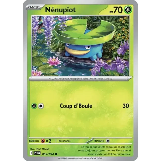 Carte Pokémon Nénupiot 5/94 - ME02 Flammes Fantasmagoriques