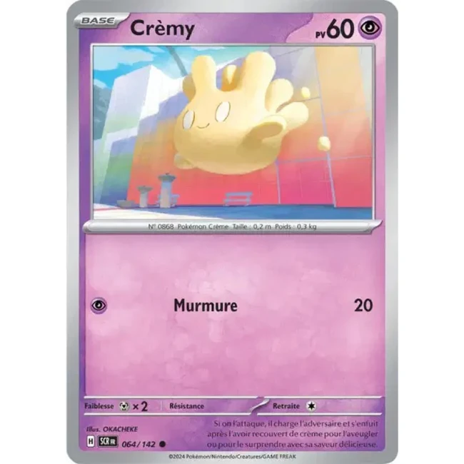 Carte Pokémon Crèmy 64/142 - EV7 - Couronne Stellaire