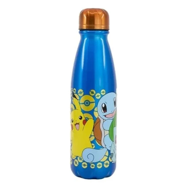 Bouteille Pokémon 1re génération – aluminium – 600 ml