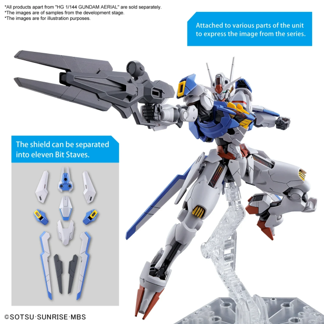 HG 1/144 Gundam Aerial - Model Kit Bandai