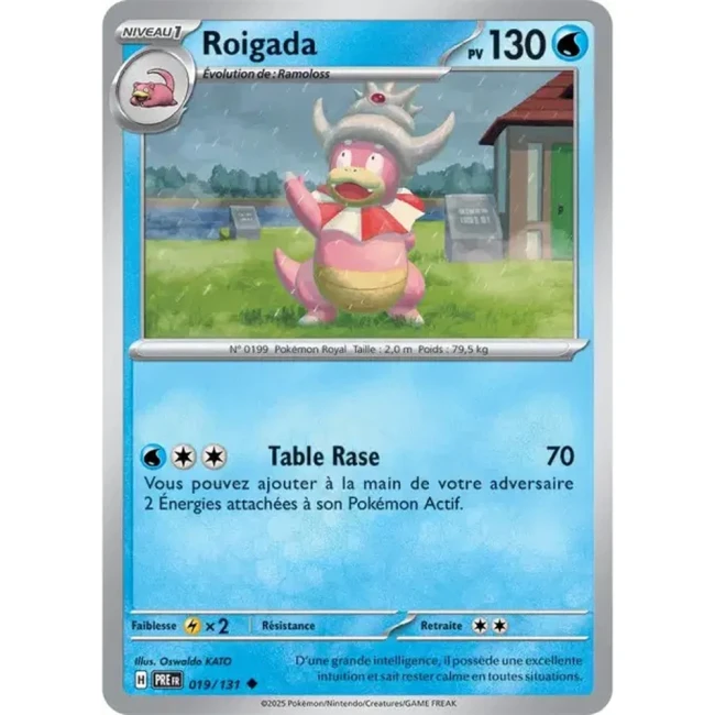Carte Pokémon Roigada 19/131 - EV8.5 Evolutions Prismatiques