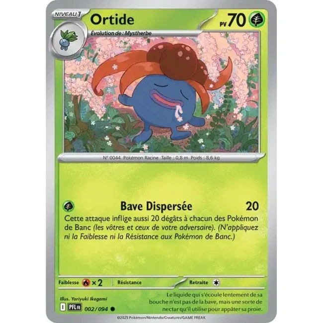Carte Pokémon Ortide 2/94 - ME02 Flammes Fantasmagoriques