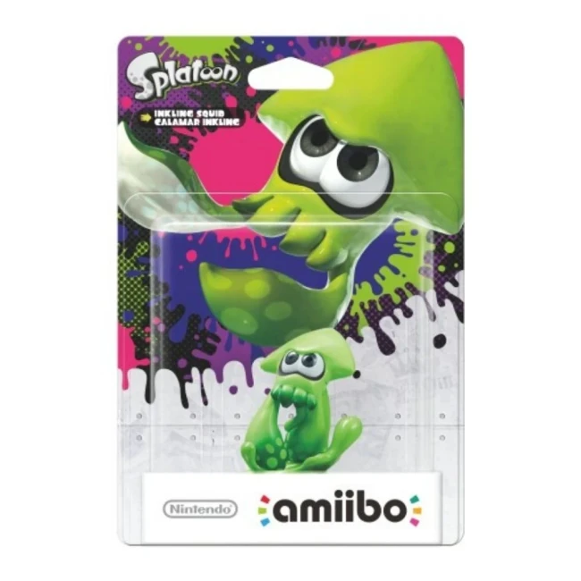 Amiibo Inkling Squid – Splatoon Collection Nintendo Officiel