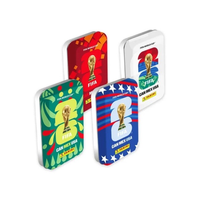 FIFA WORLD CUP 2026 - Panini Trading cards Pocket Tin (8 poch.)