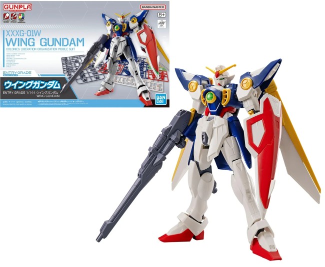 Entry Grade 1/144 Wing Gundam - Model Kit Bandai Entry Grade 1/144 Wing Gundam - Model Kit Bandai