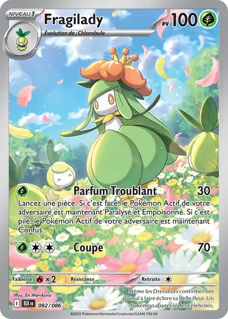 Carte Pokémon Fragilady 92/86 - EV10.5 Foudre Noire