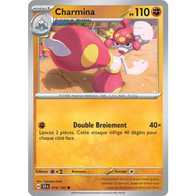 Carte Pokémon Charmina 79/142 - EV7 - Couronne Stellaire