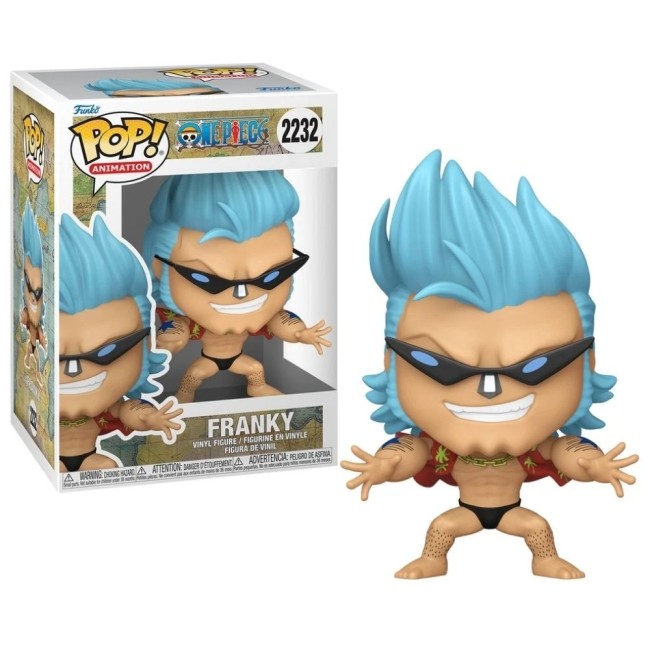 Funko POP Franky One Piece N°2232 boîte et figurine
