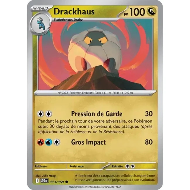 Carte Pokémon Drackhaus 113/159 - EV9 Aventures Ensemble