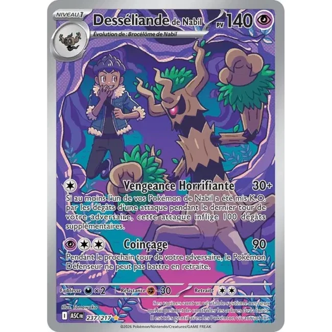 Carte Pokémon Desséliande de Nabil 237/217 - ME02.5  Héros Transcendants