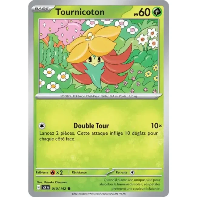 Carte Pokémon Tournicoton 10/142 - EV7 - Couronne Stellaire