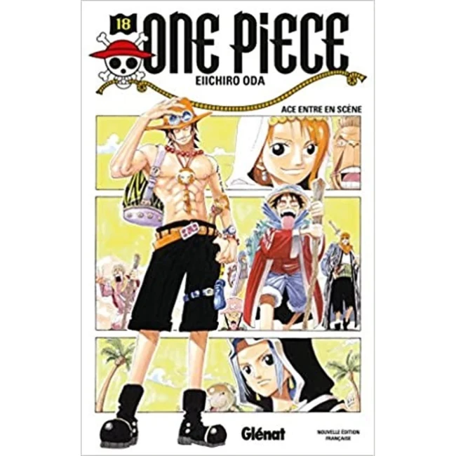 Couverture One Piece - Tome 18 - Édition Originale Couverture One Piece - Tome 18 - Édition Originale