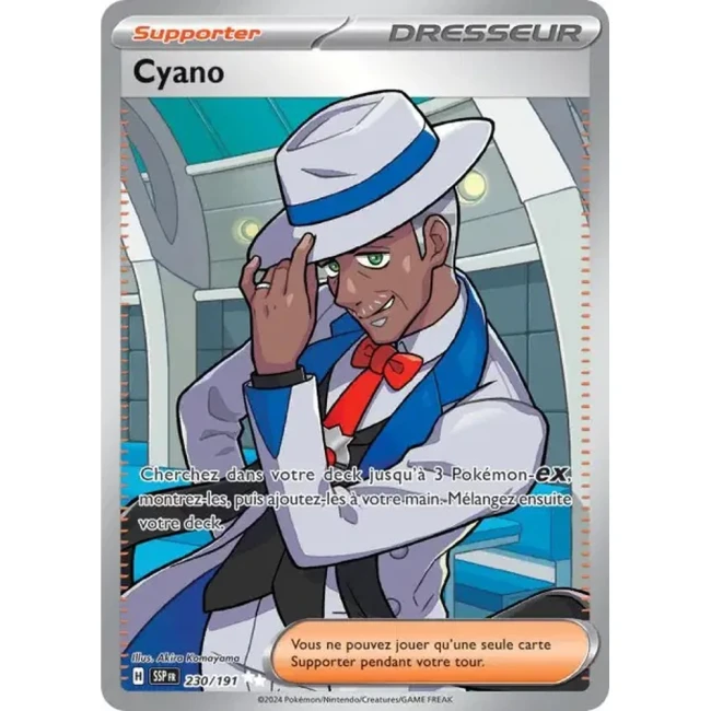 Carte Pokémon Cyano 230/191 - EV8 Étincelles Déferlantes