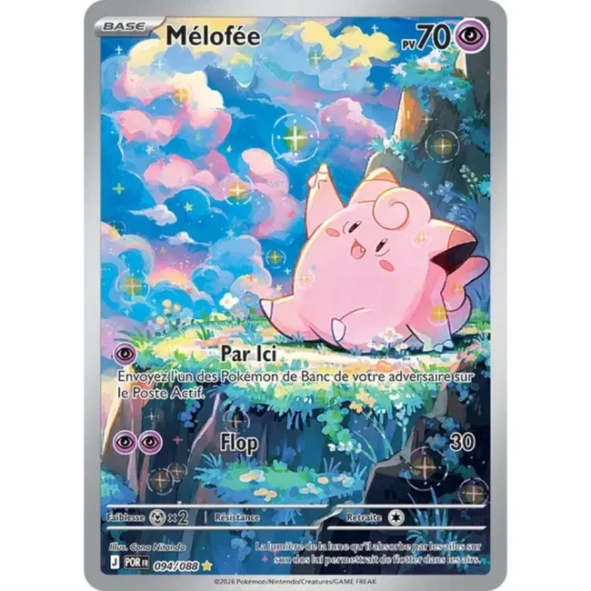 Carte Pokémon Mélofée 094/088 - ME03 Equilibre Parfait