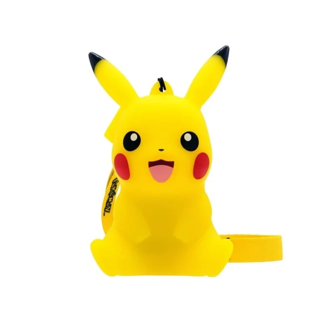 Figurine lumineuse Pokémon Pikachu avec dragonne – 9 cm