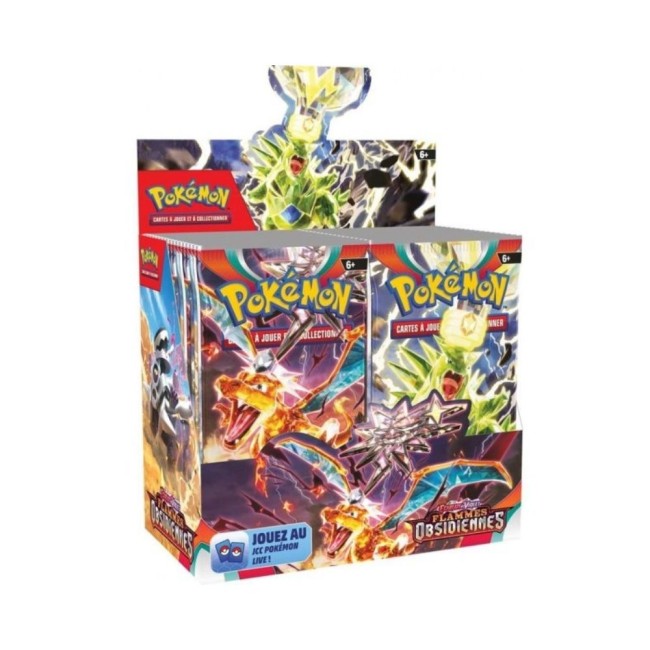 Display Pokémon EV03 Flammes Obsidiennes FR 36 boosters