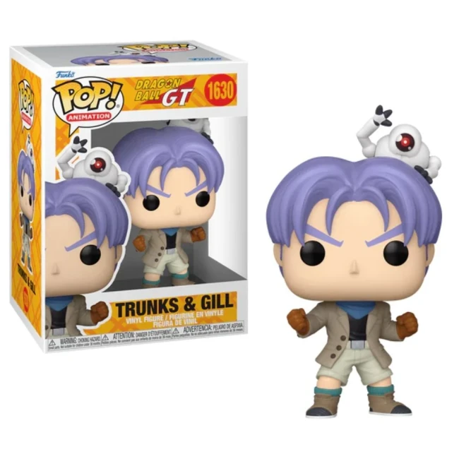 DRAGON BALL GT - Figurine Funko POP N° 1630 - Trunks et Gill