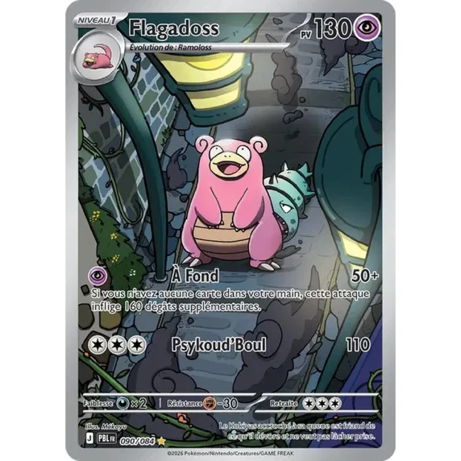 Carte Pokémon Flagadoss 90/084 - ME05 Nuit Noire
